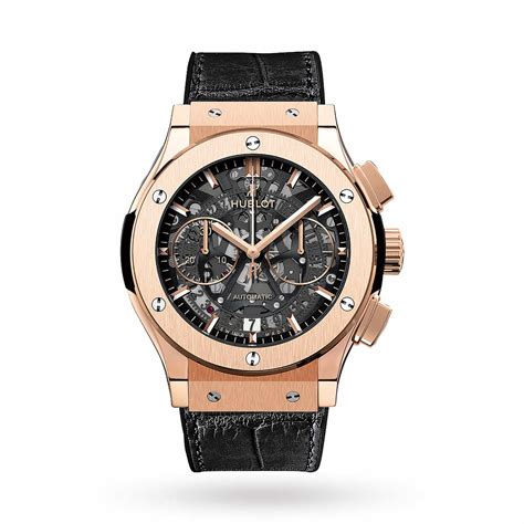 hublot geneve classic fusion chronograph king gold watch